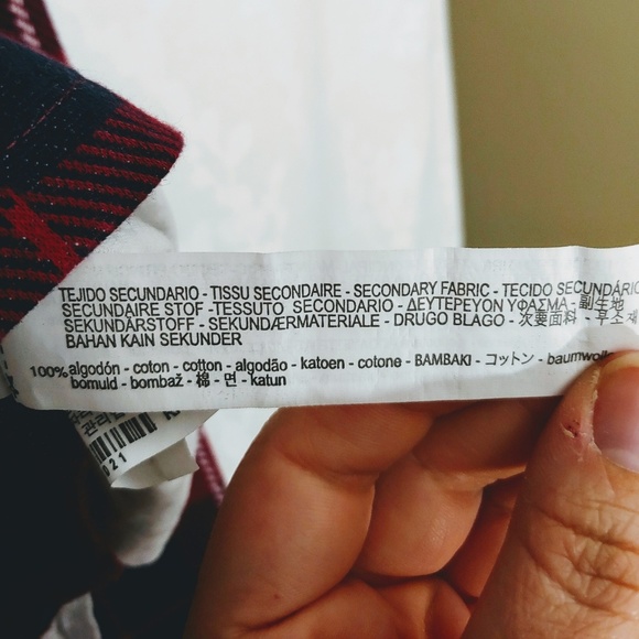 Zara Trafaluc Plaid Top - Picture 6 of 8